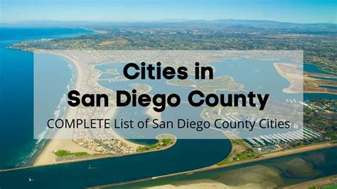 list of cities in san diego county